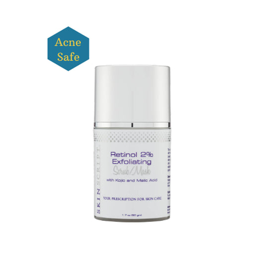 Skin Script Retinol 2% Exfoliating Scrub/Mask